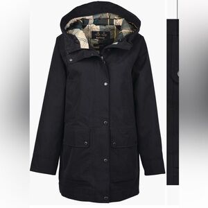 NEW Barbour Beadnell Waterproof Jacket Black 4